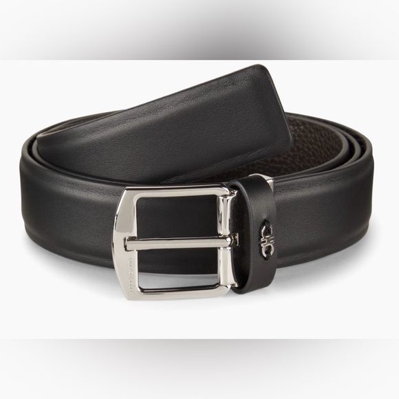 NWT Salvatore Ferragamo Reversible Adjustable Belt - Picture 1 of 3